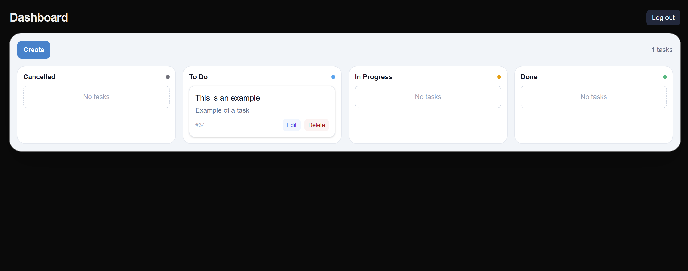 Screenshot of Task Manager